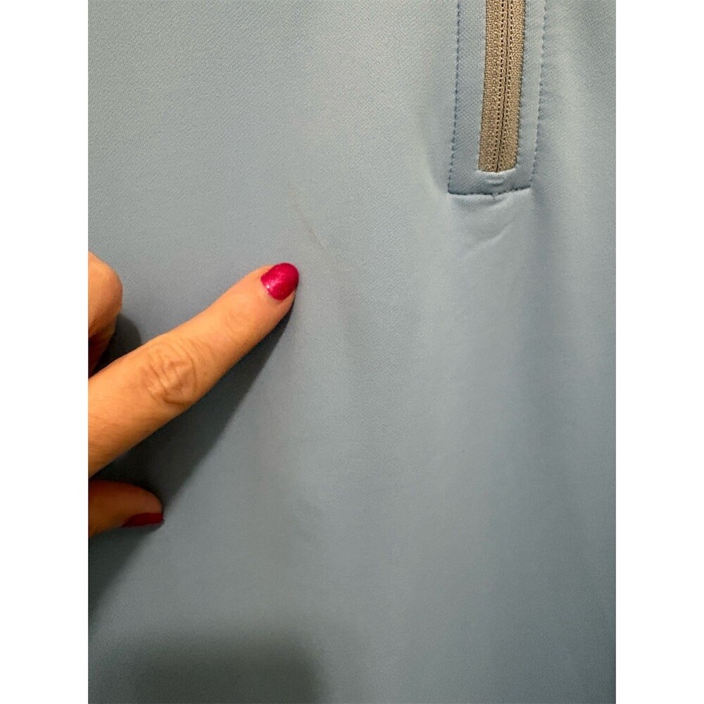 Peter Millar Men's Quarter Zip Performance Pullover Blue Ryan Homes Logo L - Picture 2 of 11